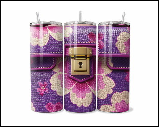 Designer Handbag Inspired Tumbler (008)