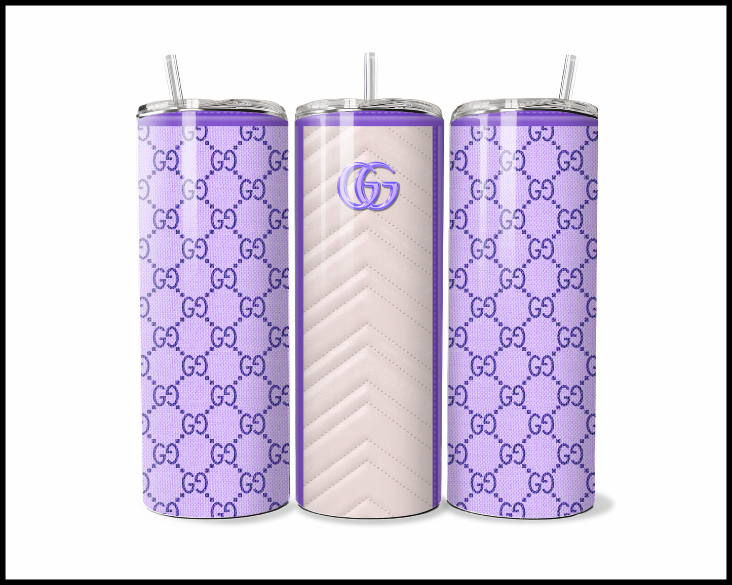 Designer Handbag Inspired Tumbler (001)
