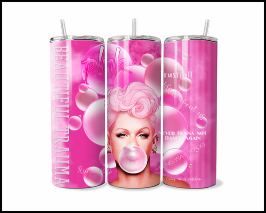 P!nk - Beautiful Trauma Tumbler (006)