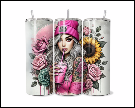 Street Chic Rose Tumbler (3732)