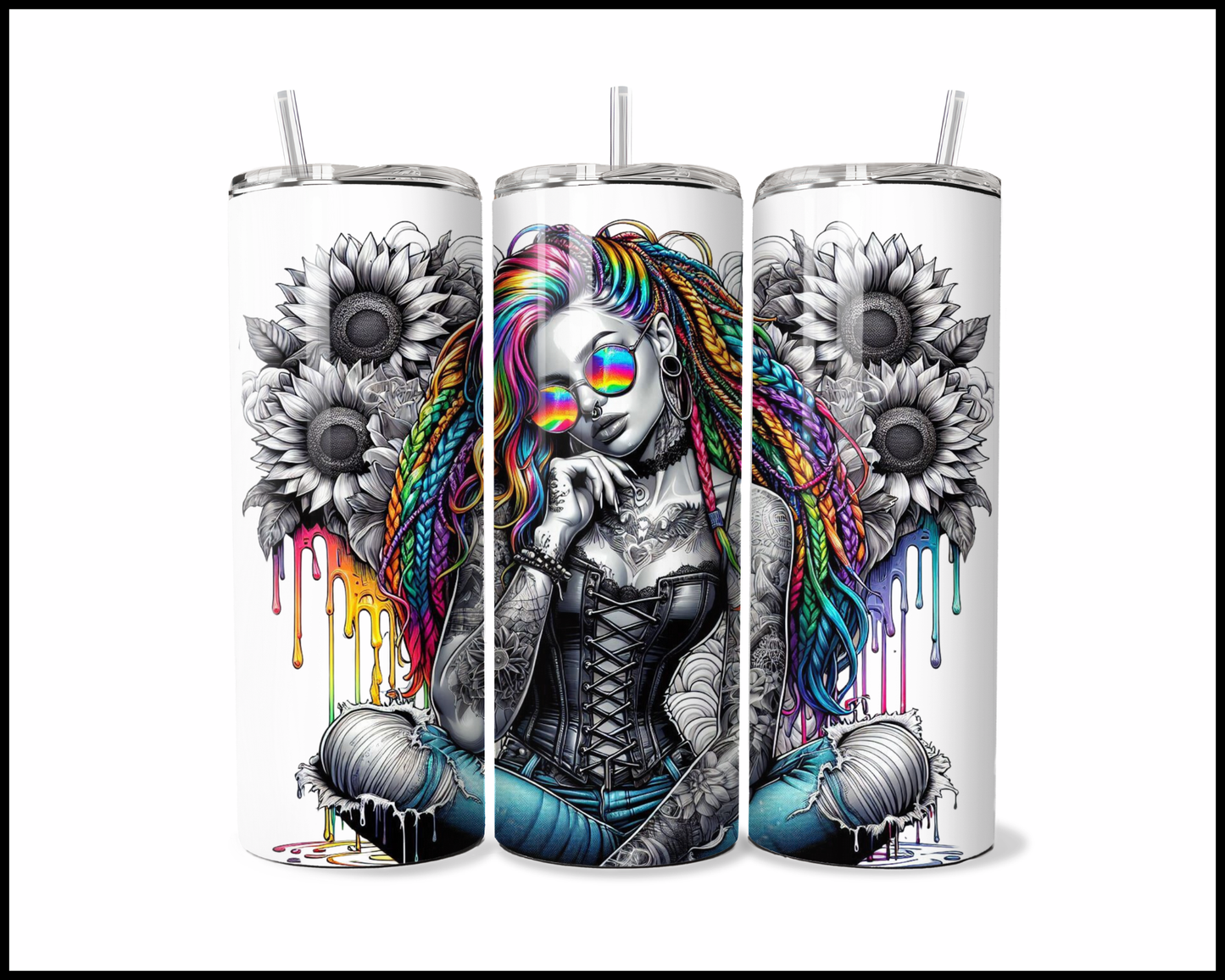 Badass Babes Club Tumbler (2573)