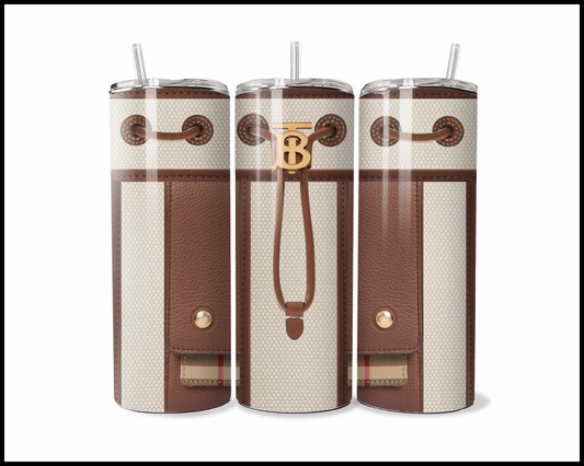 Designer Handbag Inspired Tumbler (003)