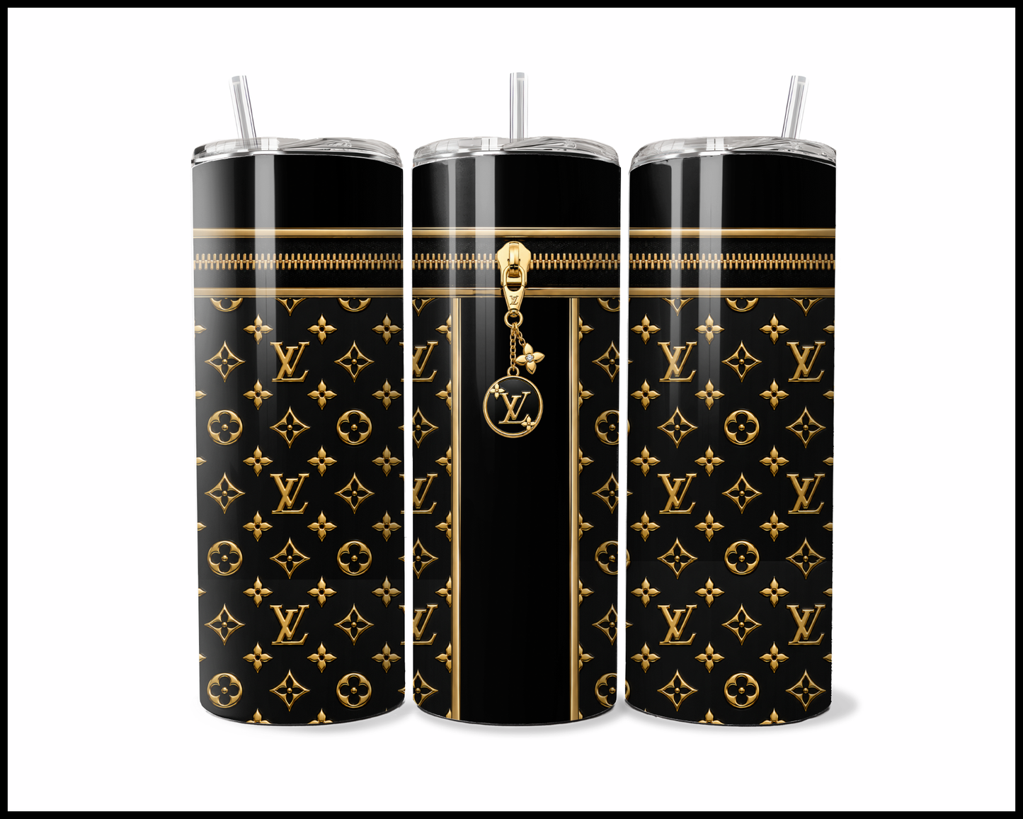 Designer Handbag Inspired Tumbler (076)