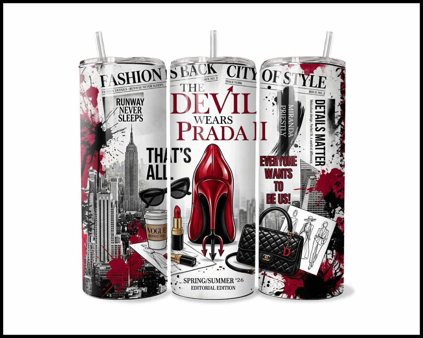 The Devil Wears Prada Tumbler (4909)