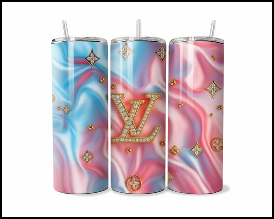 Satin Sunset Swirl Tumbler (4894)