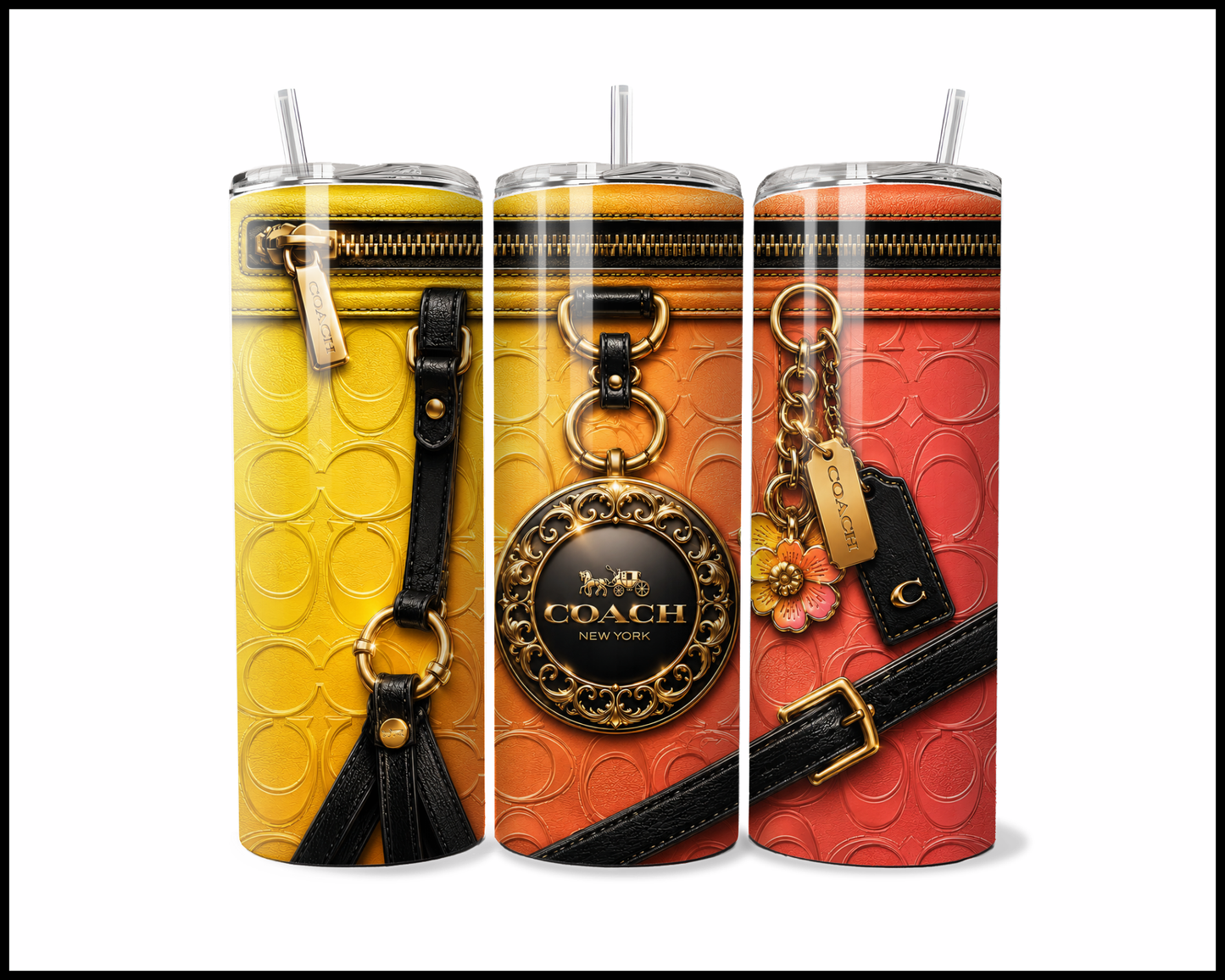 Designer Handbag Inspired Tumbler (357)