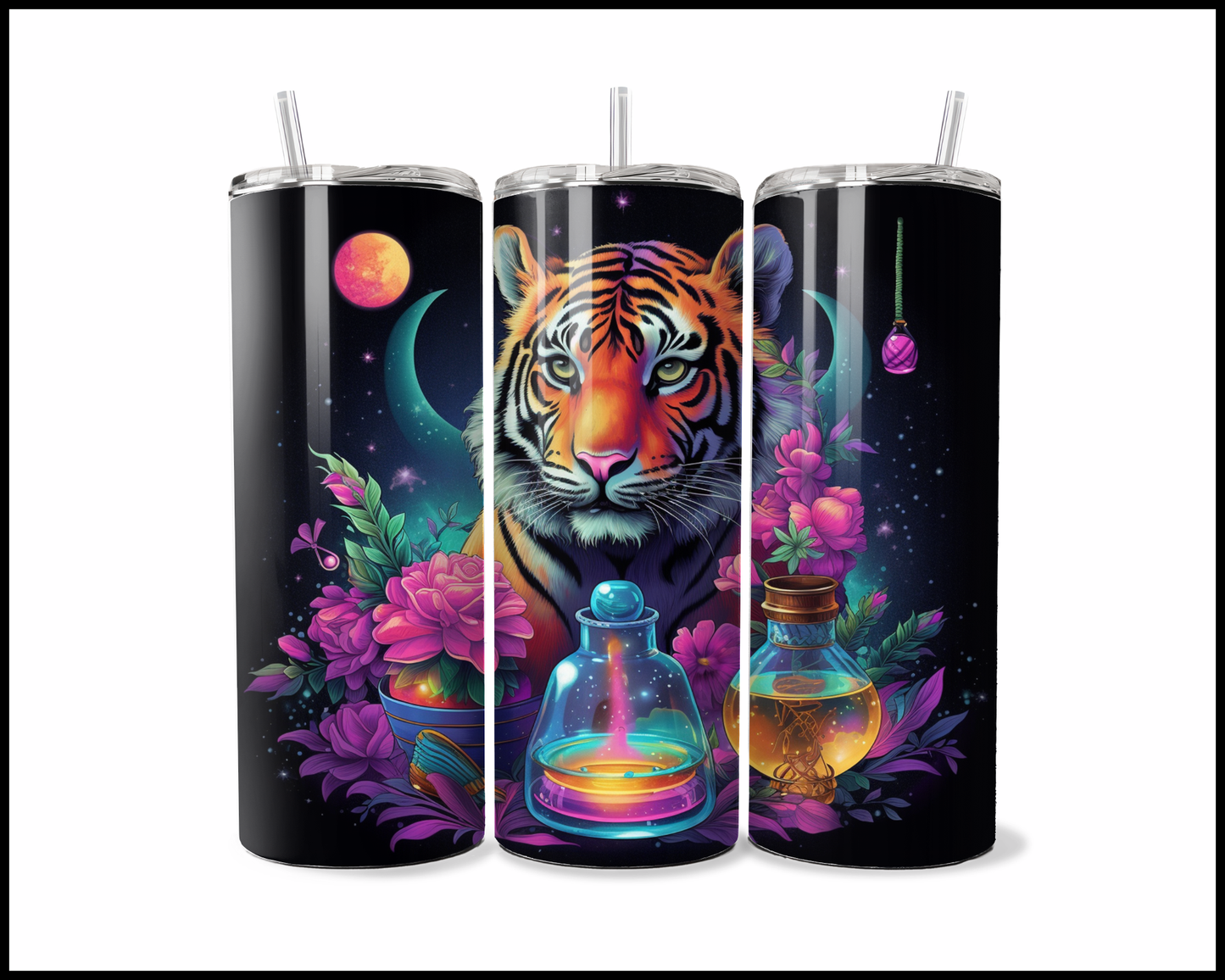 Cosmic Tiger Tumbler (4107)