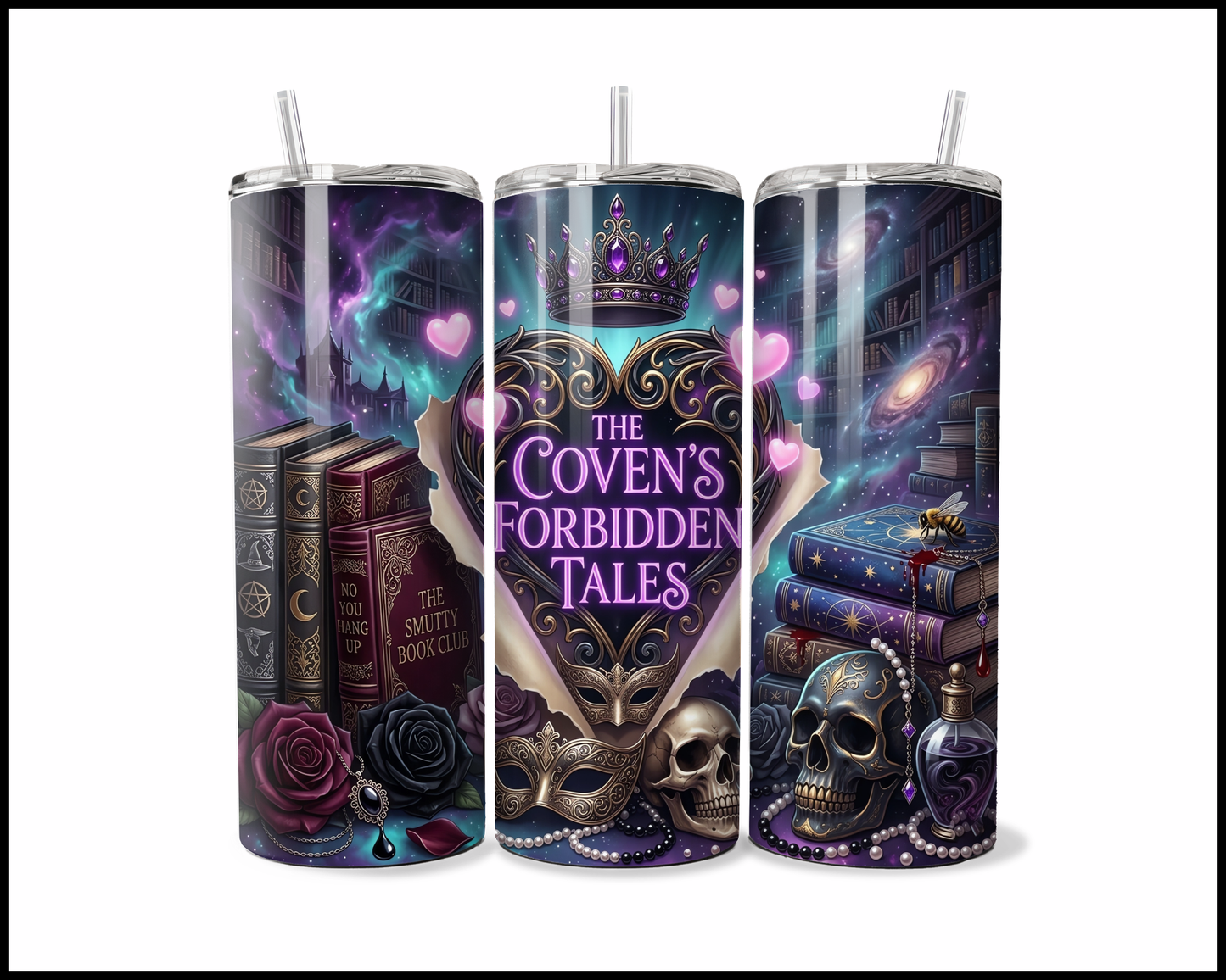 Coven's Forbidden Tales Social Club Tumbler (4763)