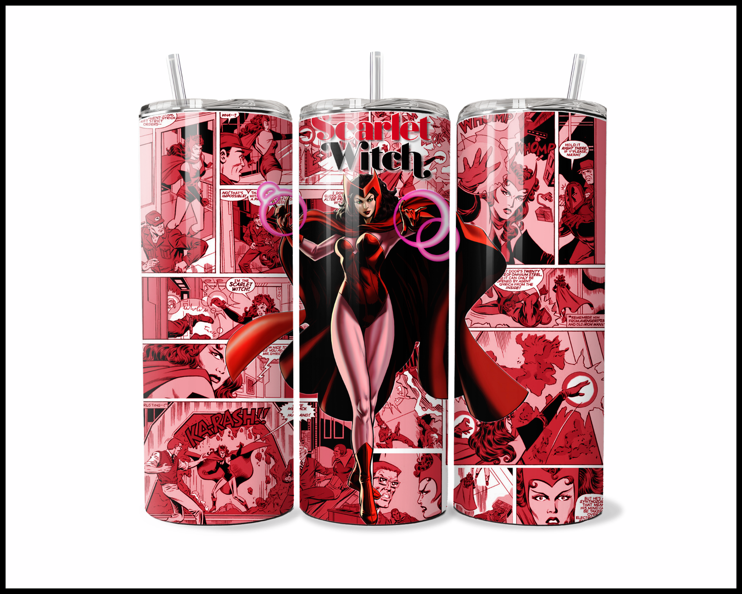The Crimson Sorceress – Storybox Shuffle Tumbler (5416)