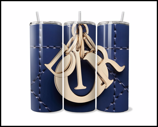 Designer Handbag Inspired Tumbler (002)
