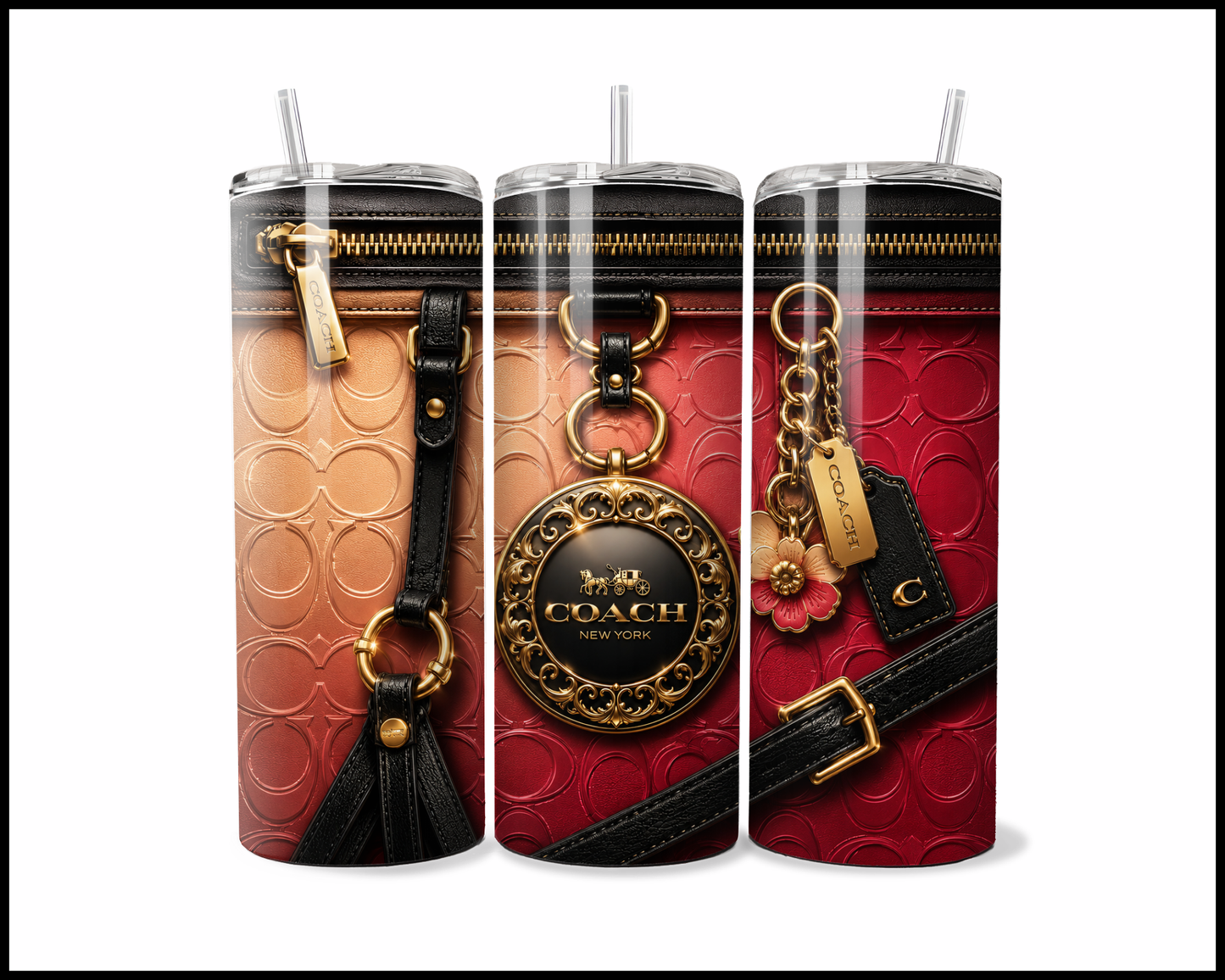 Designer Handbag Inspired Tumbler (357)