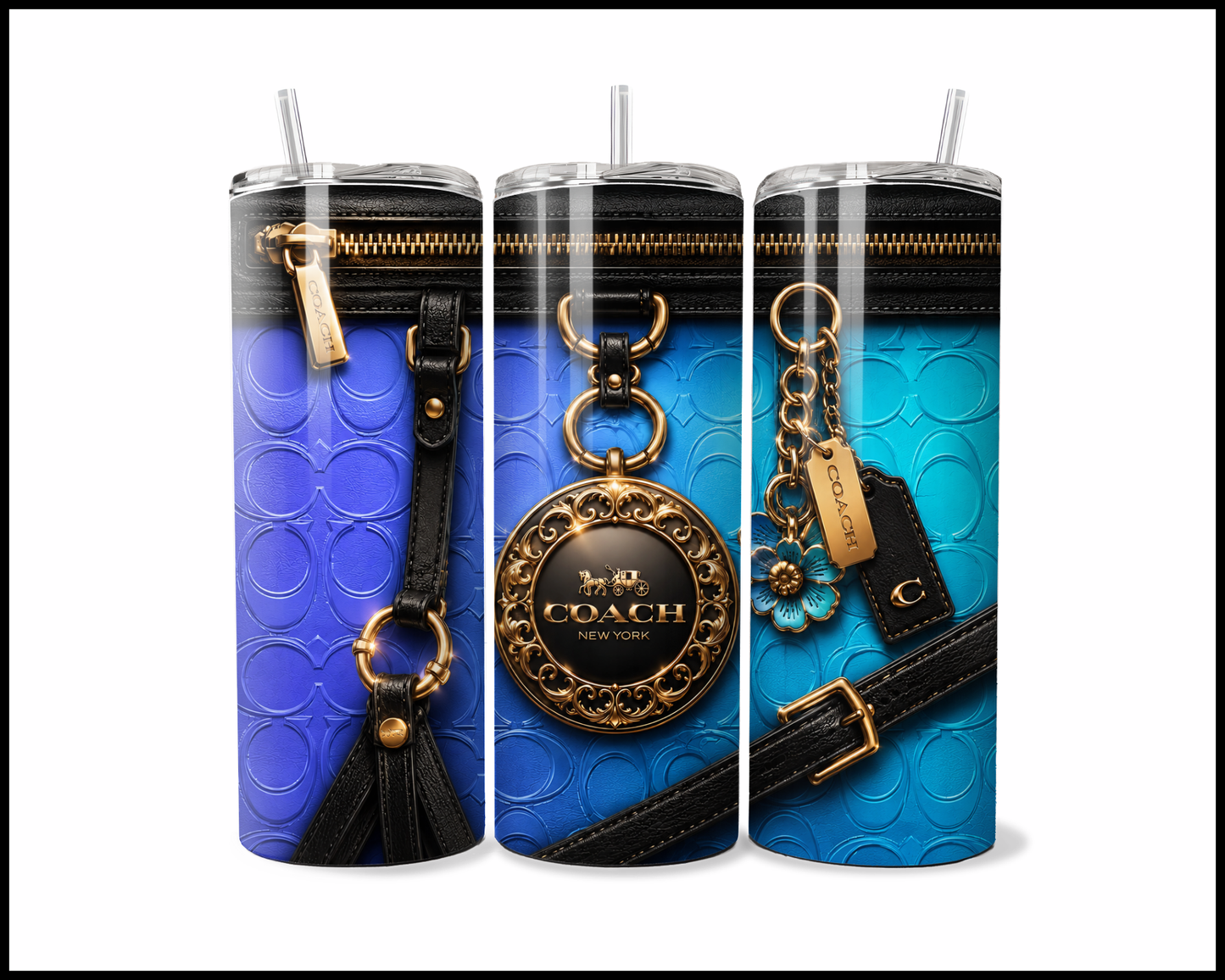 Designer Handbag Inspired Tumbler (357)