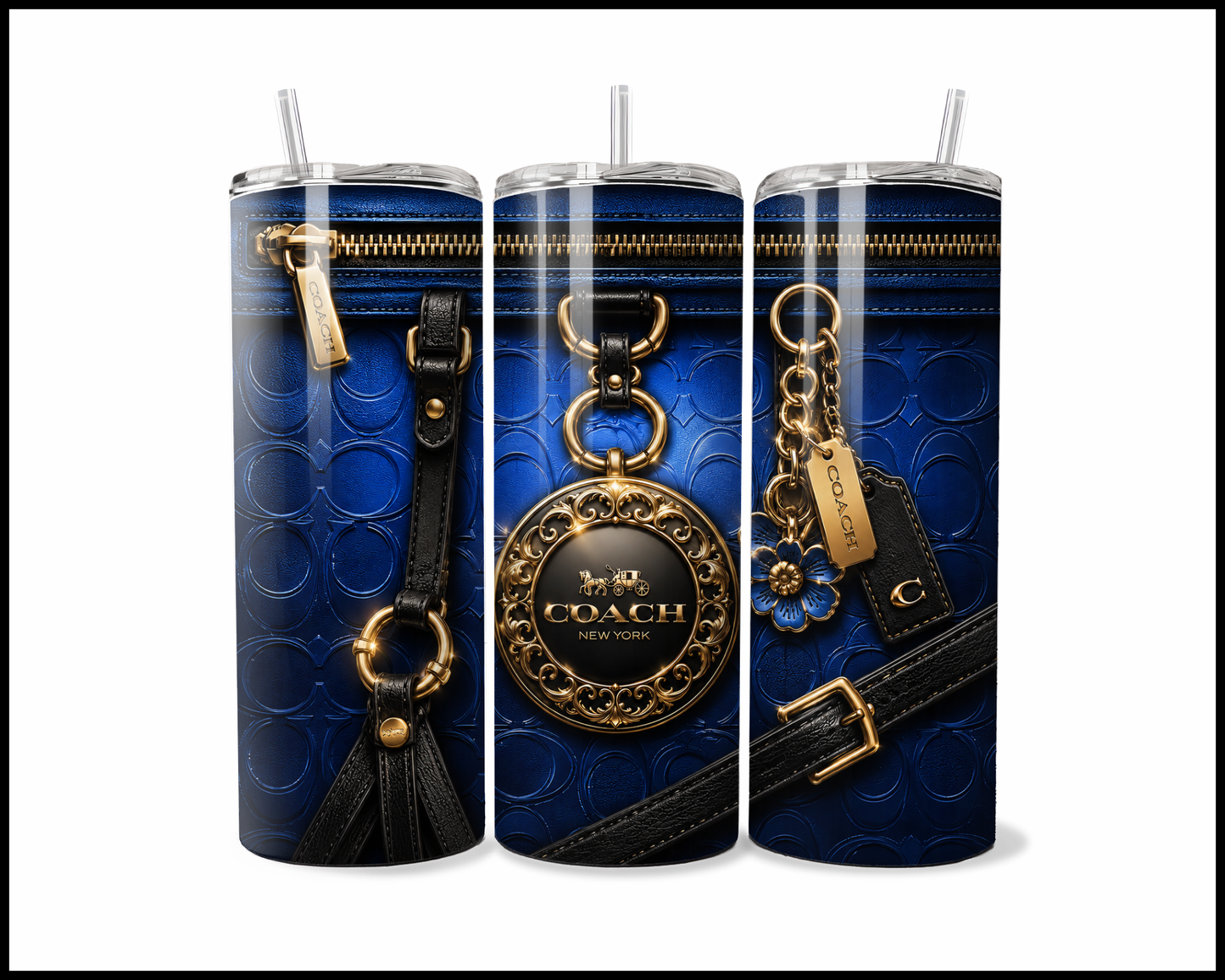 Designer Handbag Inspired Tumbler (357)