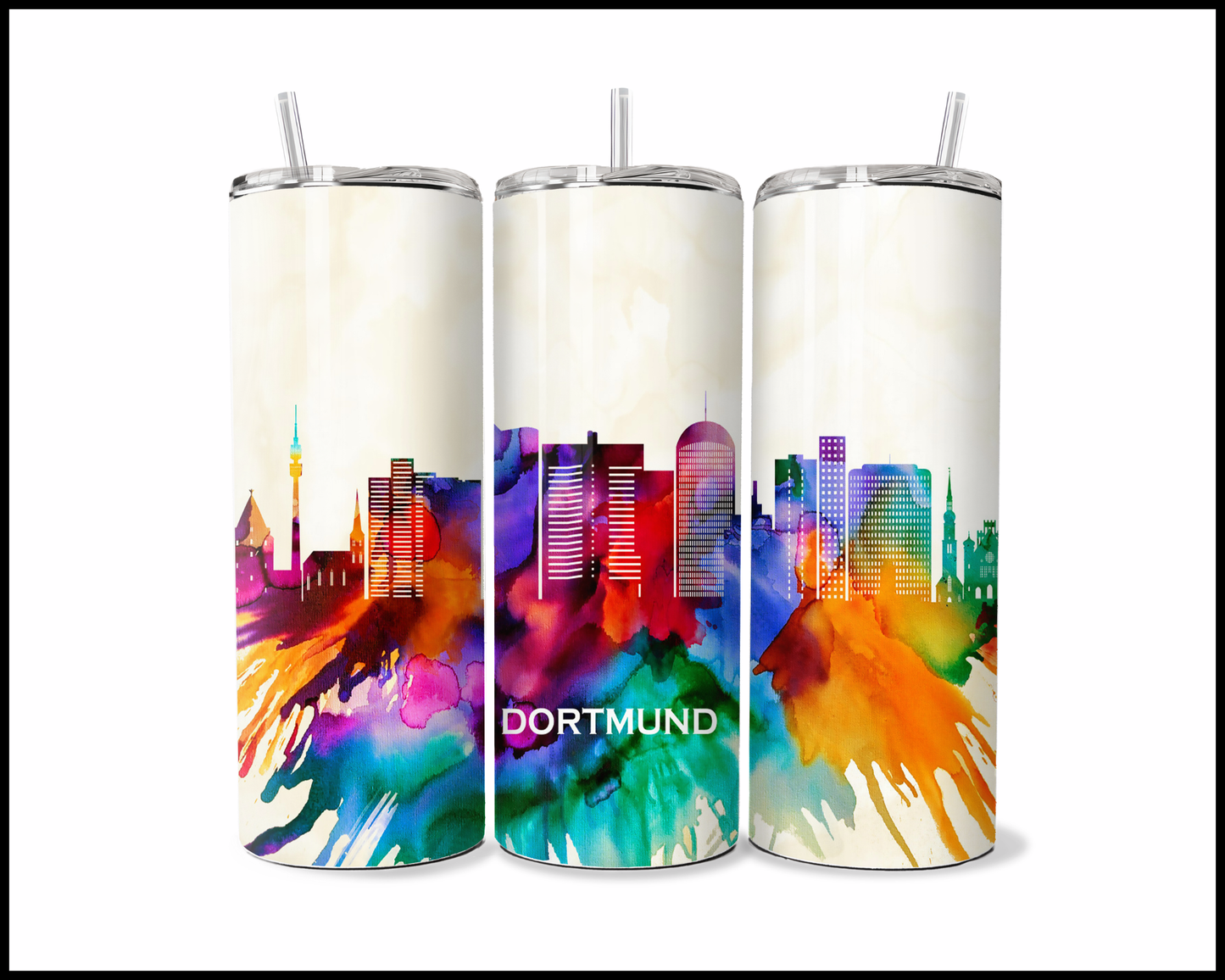 Abstract Dortmund Tumbler (3561)