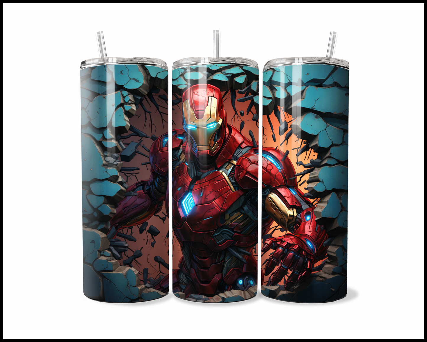 Man of Iron Breakout Tumbler (1511)