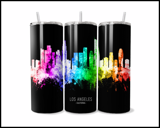 Abstract Las Angeles Tumbler (3588)