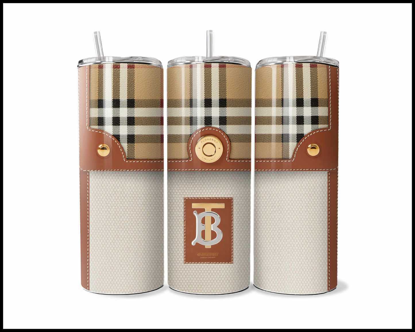 Designer Handbag Inspired Tumbler (004)