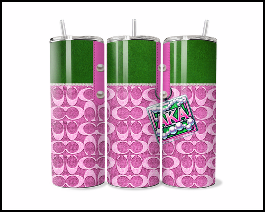 Designer Handbag Inspired Tumbler (003)