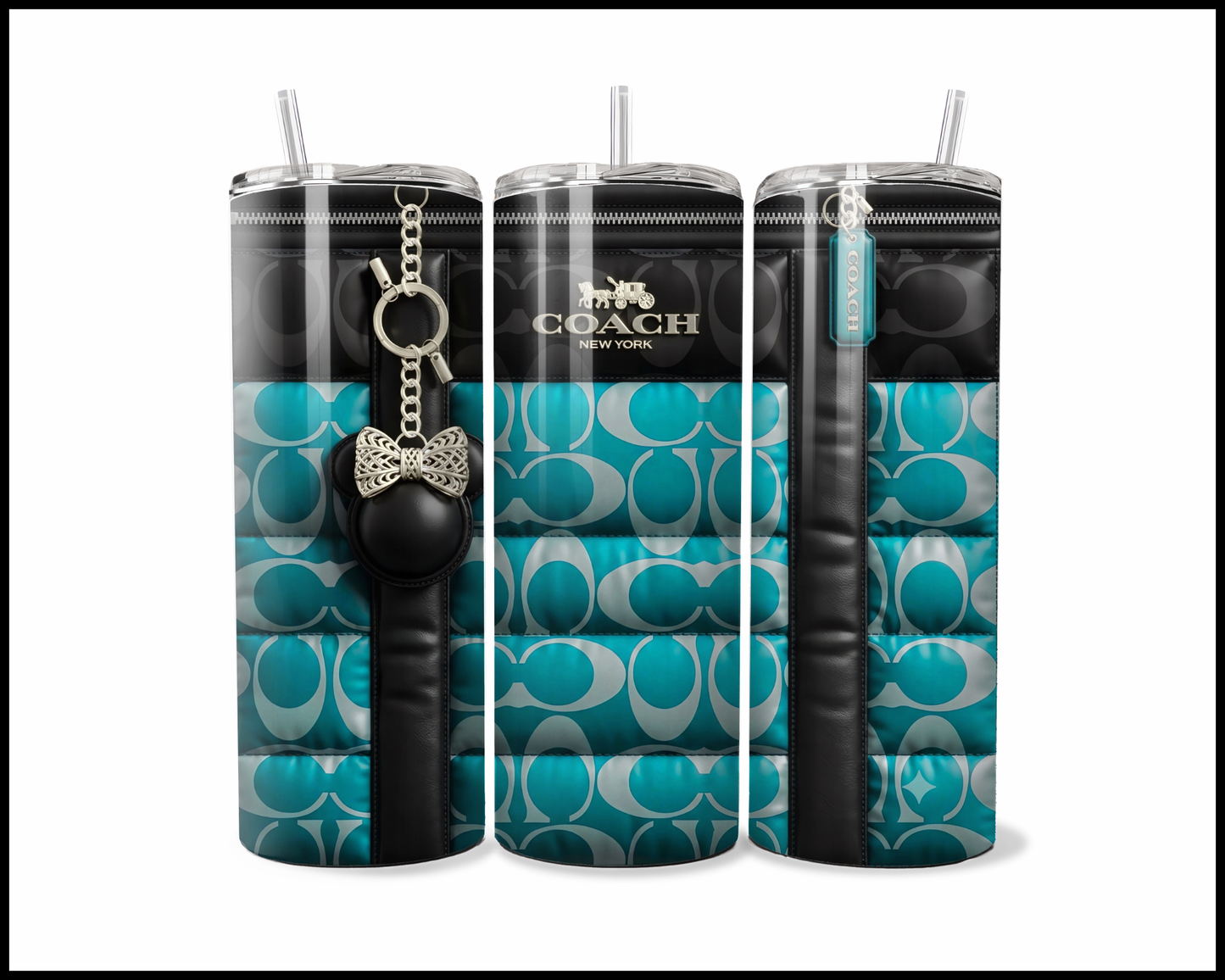 Designer Handbag Inspired Tumbler (340)