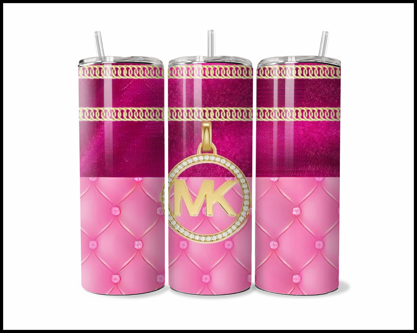 Designer Handbag Inspired Tumbler (019)