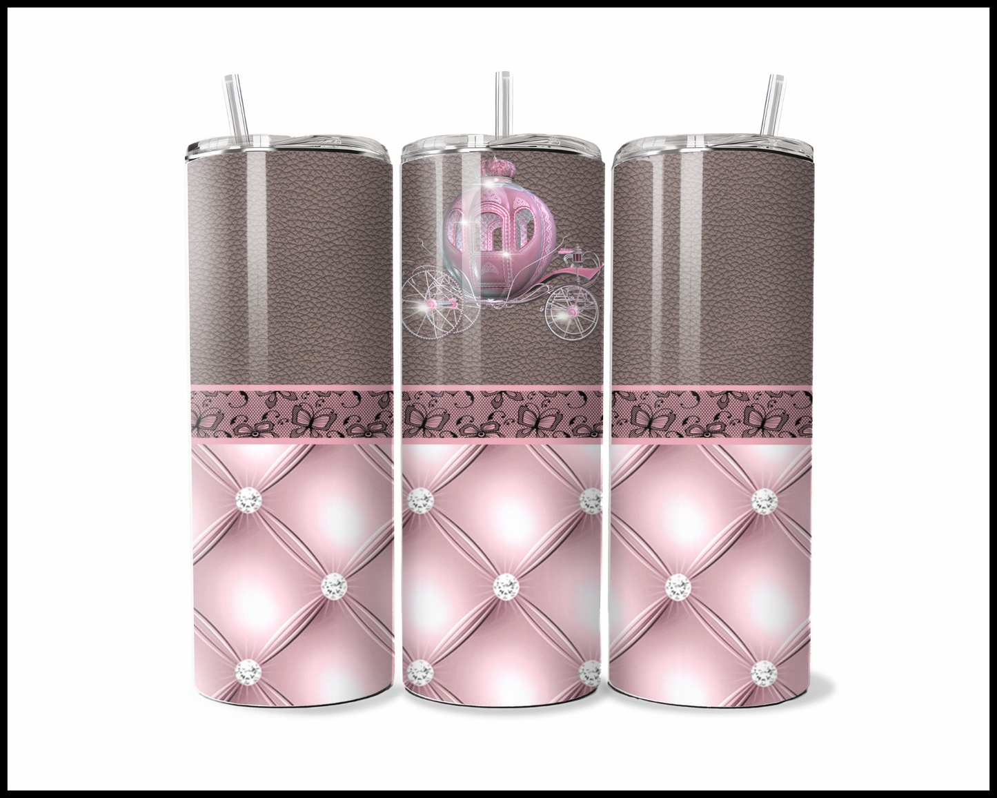 Designer Handbag Inspired Tumbler (004)