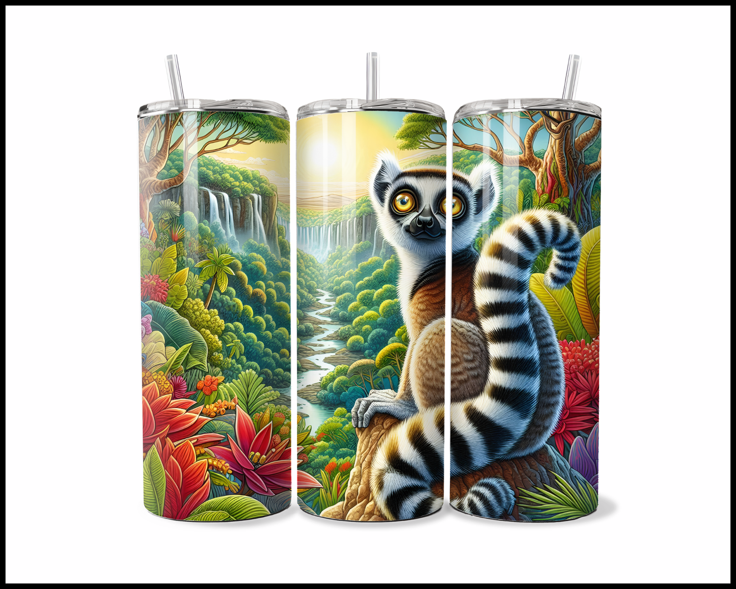 Jungle Dream Lemur Tumbler (3753)