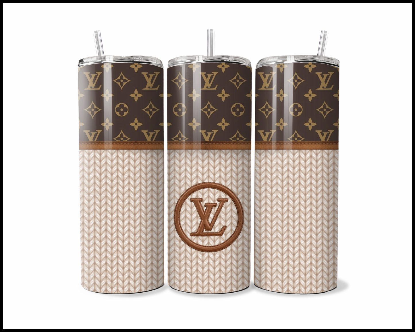 Designer Handbag Inspired Tumbler (004)