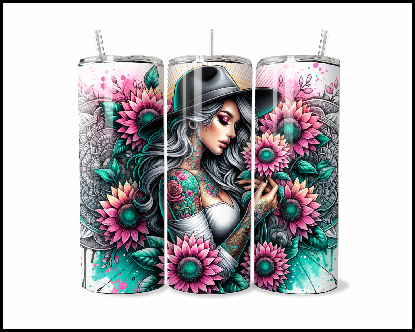 Sweet Desert Bloom Tumbler (3733)
