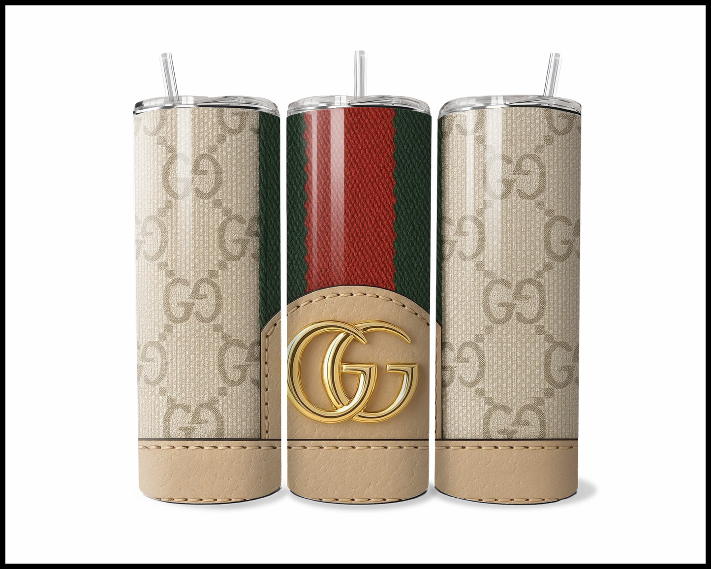 Designer Handbag Inspired Tumbler (054)