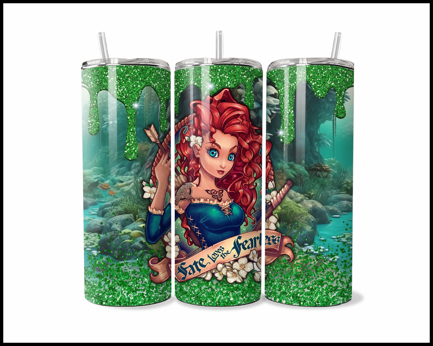 Fate Loves The Fearless Tumbler (270)