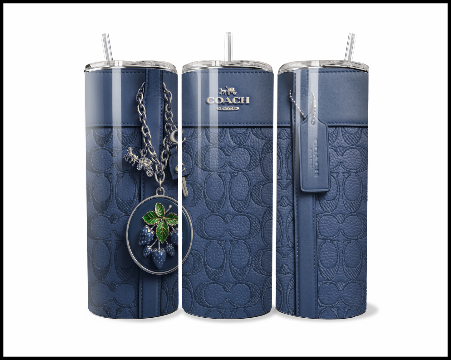 Designer Handbag Inspired Tumbler (324)