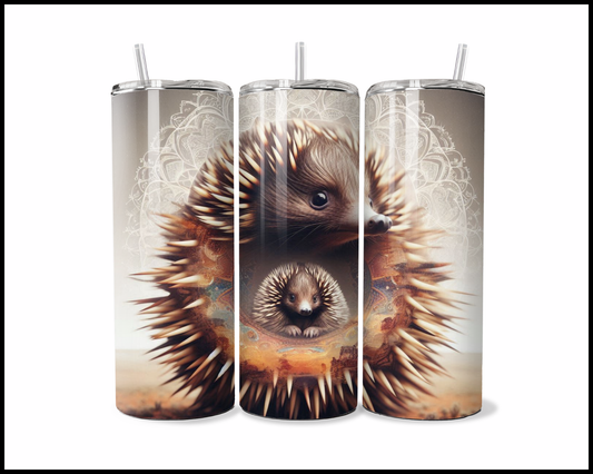 Mandala Echidna Tumbler (2724)