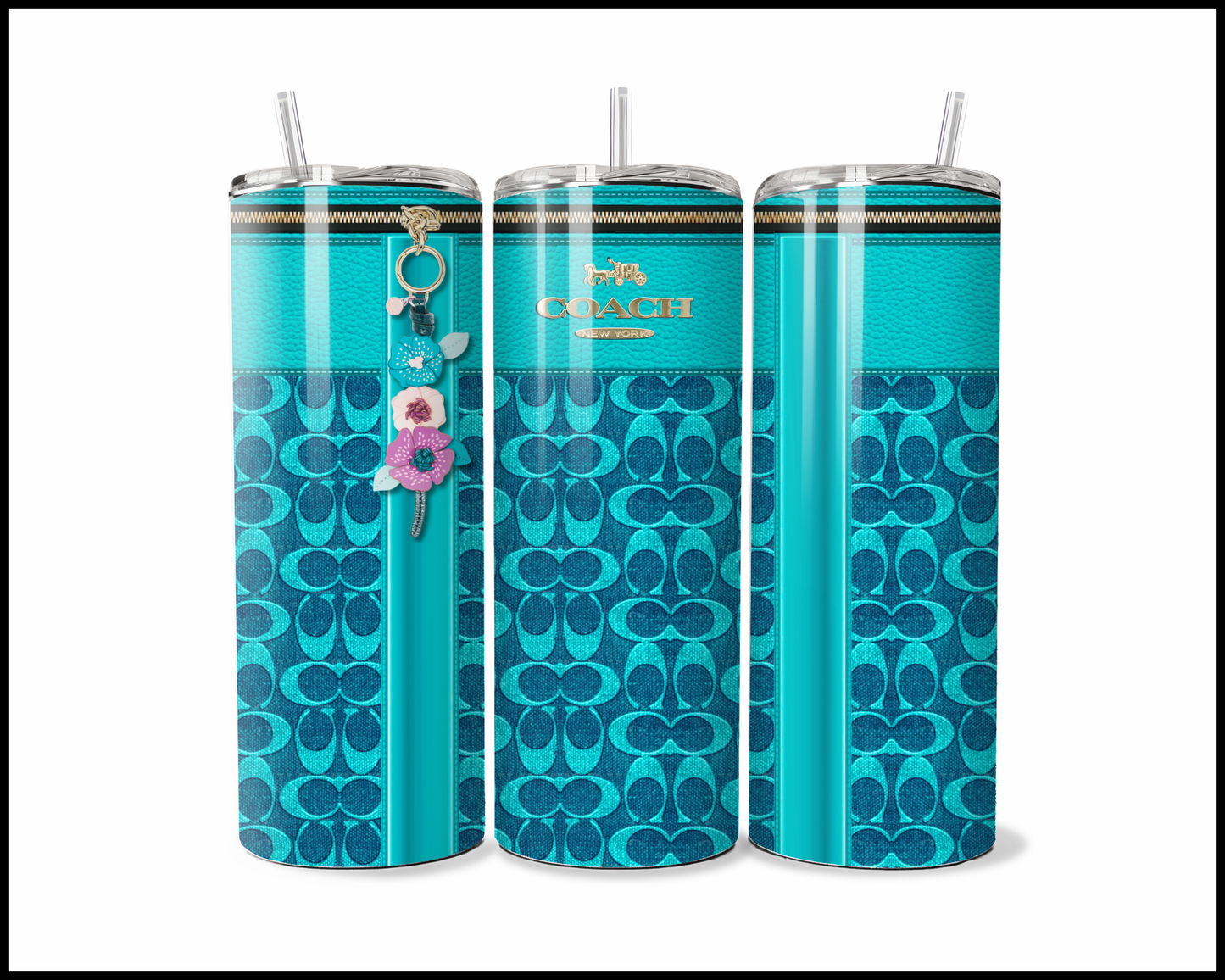 Designer Handbag Inspired Tumbler (160)