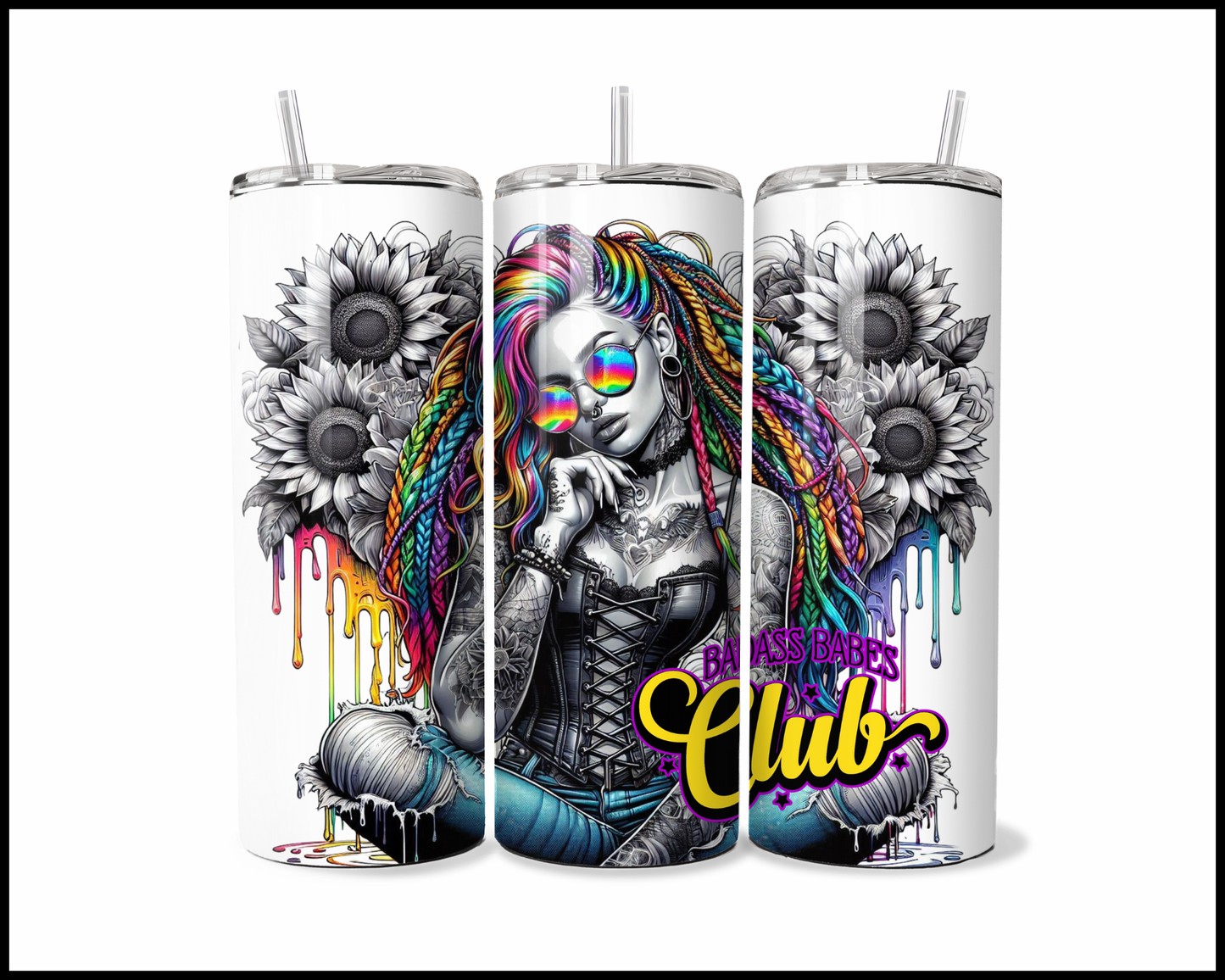Badass Babes Club Tumbler (2573)