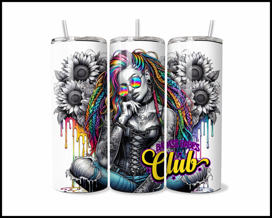 Badass Babes Club Tumbler (2573)