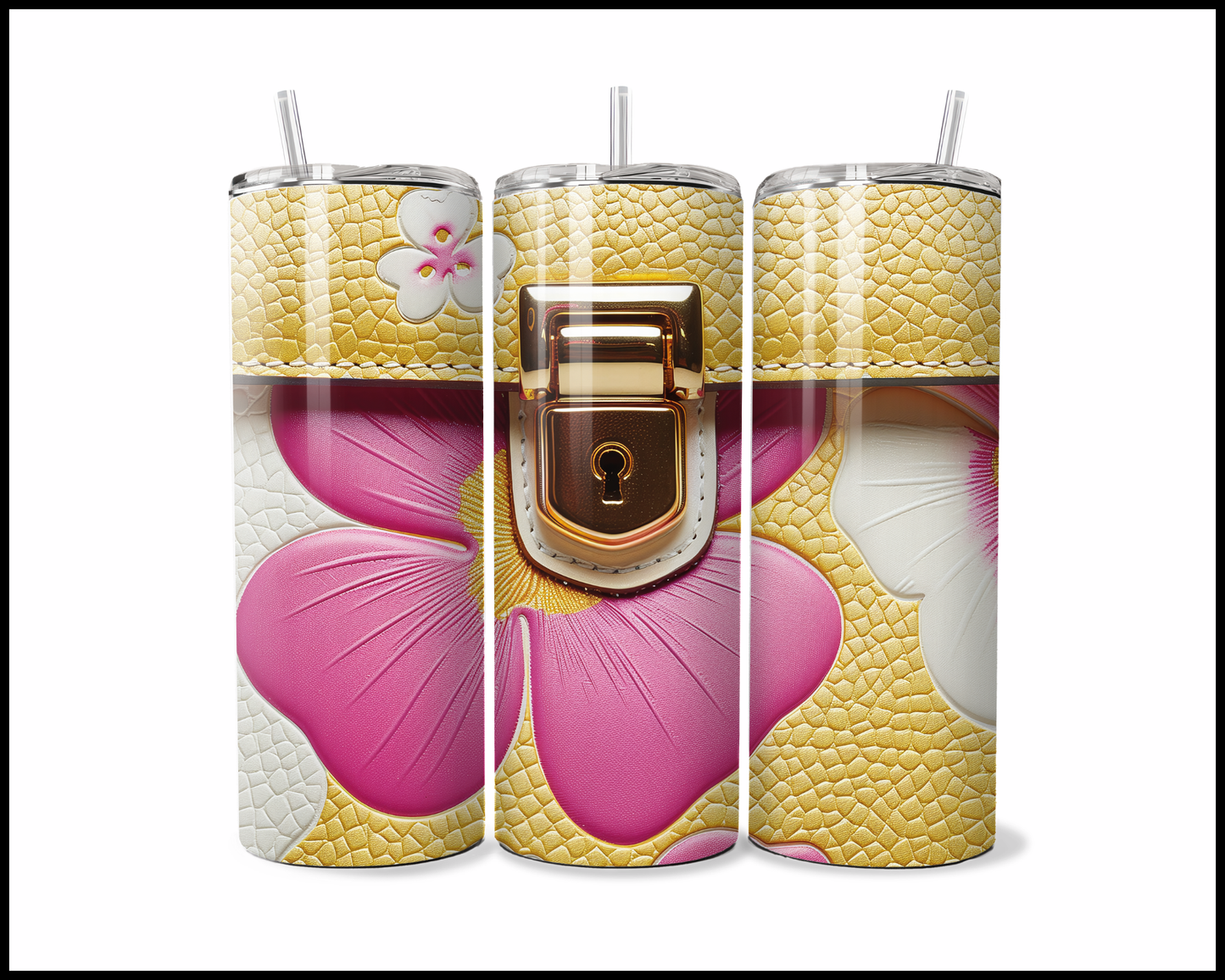 Designer Handbag Inspired Tumbler (029)