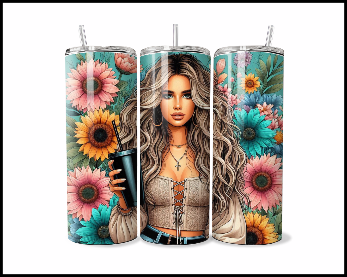 Spill the Sweet Tea Tumbler (2651)
