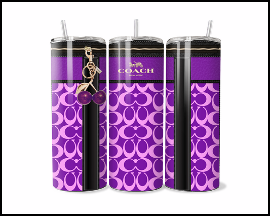 Designer Handbag Inspired Tumbler (064)