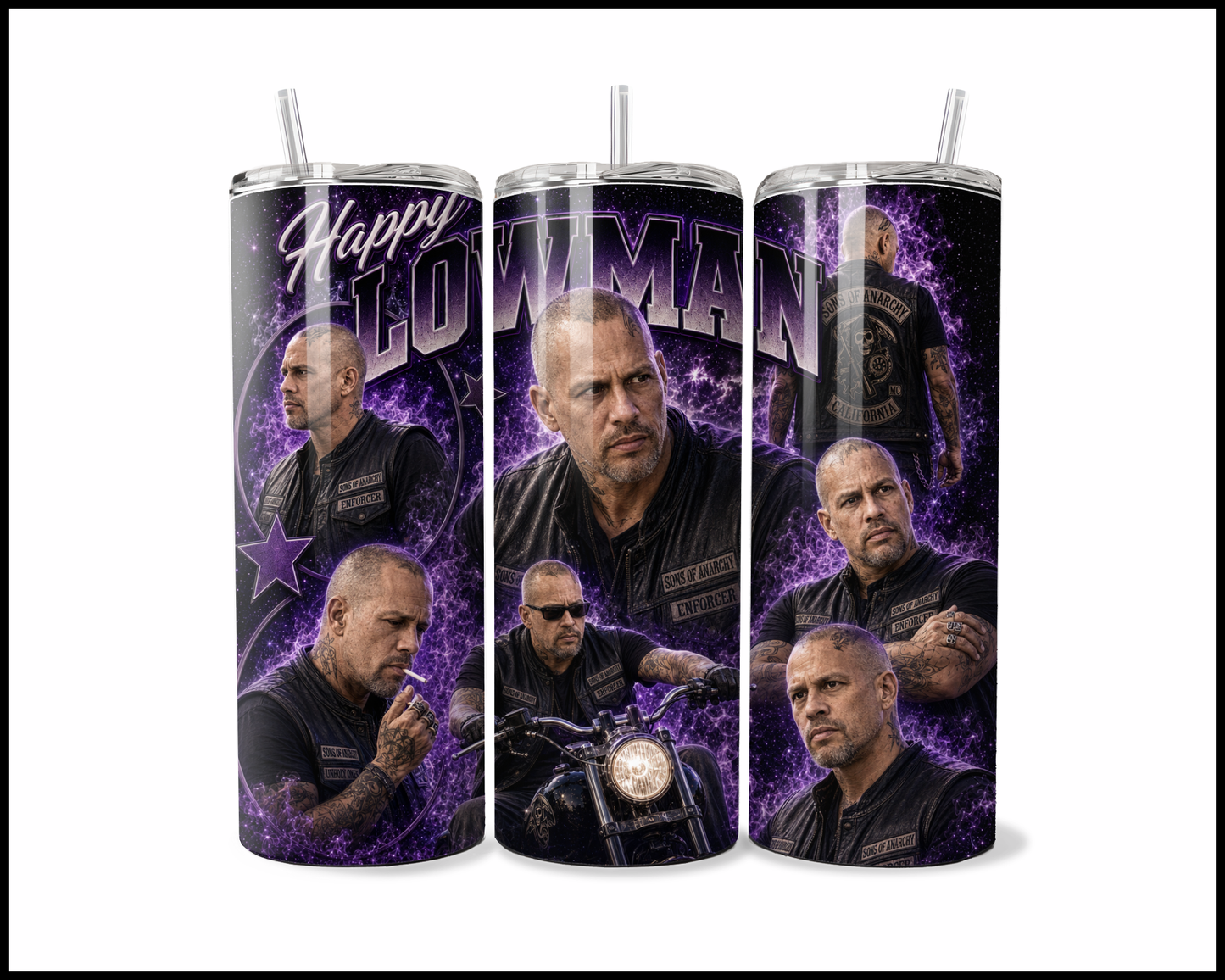 Sons Of Anarchy -  Happy Lowman Tumbler (5437)