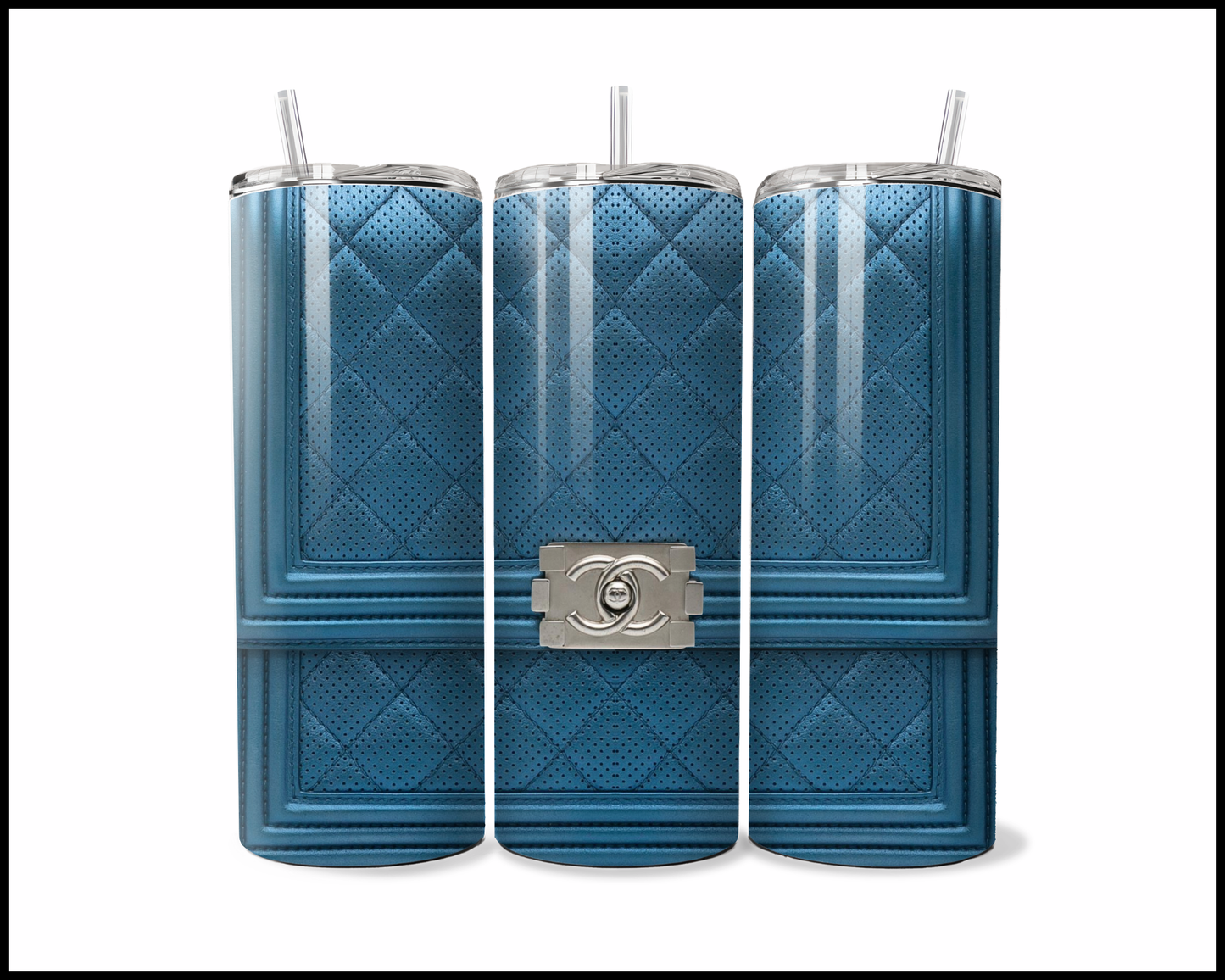 Designer Handbag Inspired Tumbler (004)