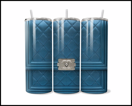 Designer Handbag Inspired Tumbler (004)