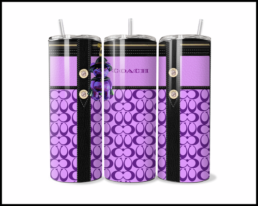 Designer Handbag Inspired Tumbler (084)