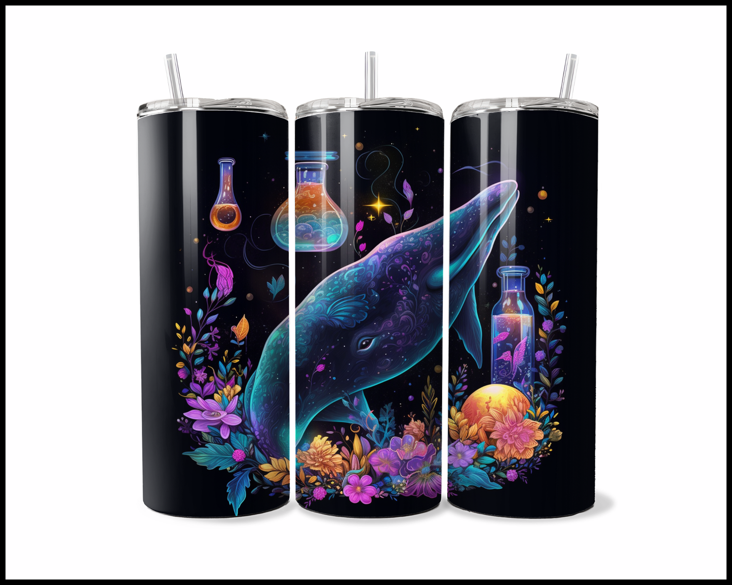 Cosmic Whale Tumbler (4002)