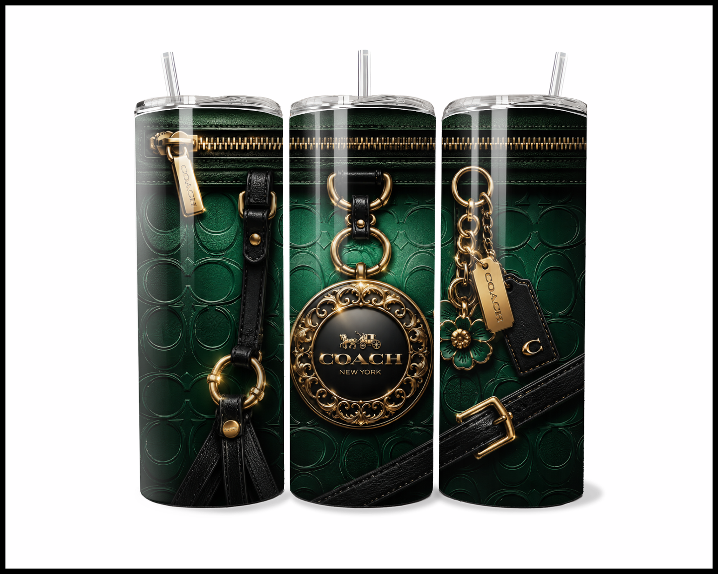 Designer Handbag Inspired Tumbler (357)