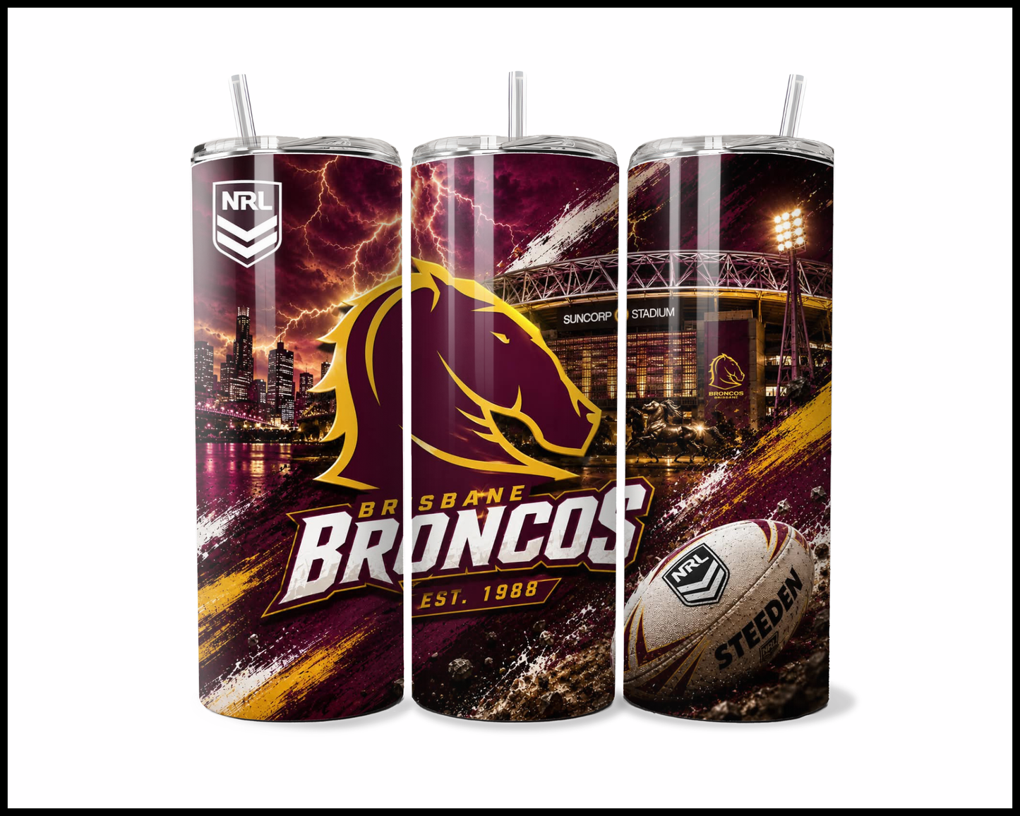 Brisbane Broncos Tumbler