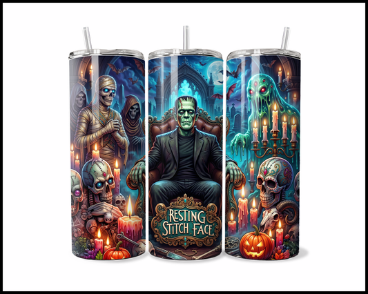 Resting Stitch Face Tumbler (4774)