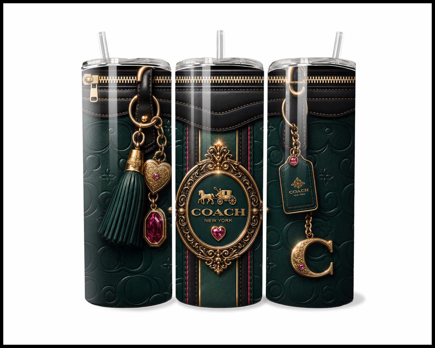 Designer Handbag Inspired Tumbler (358)