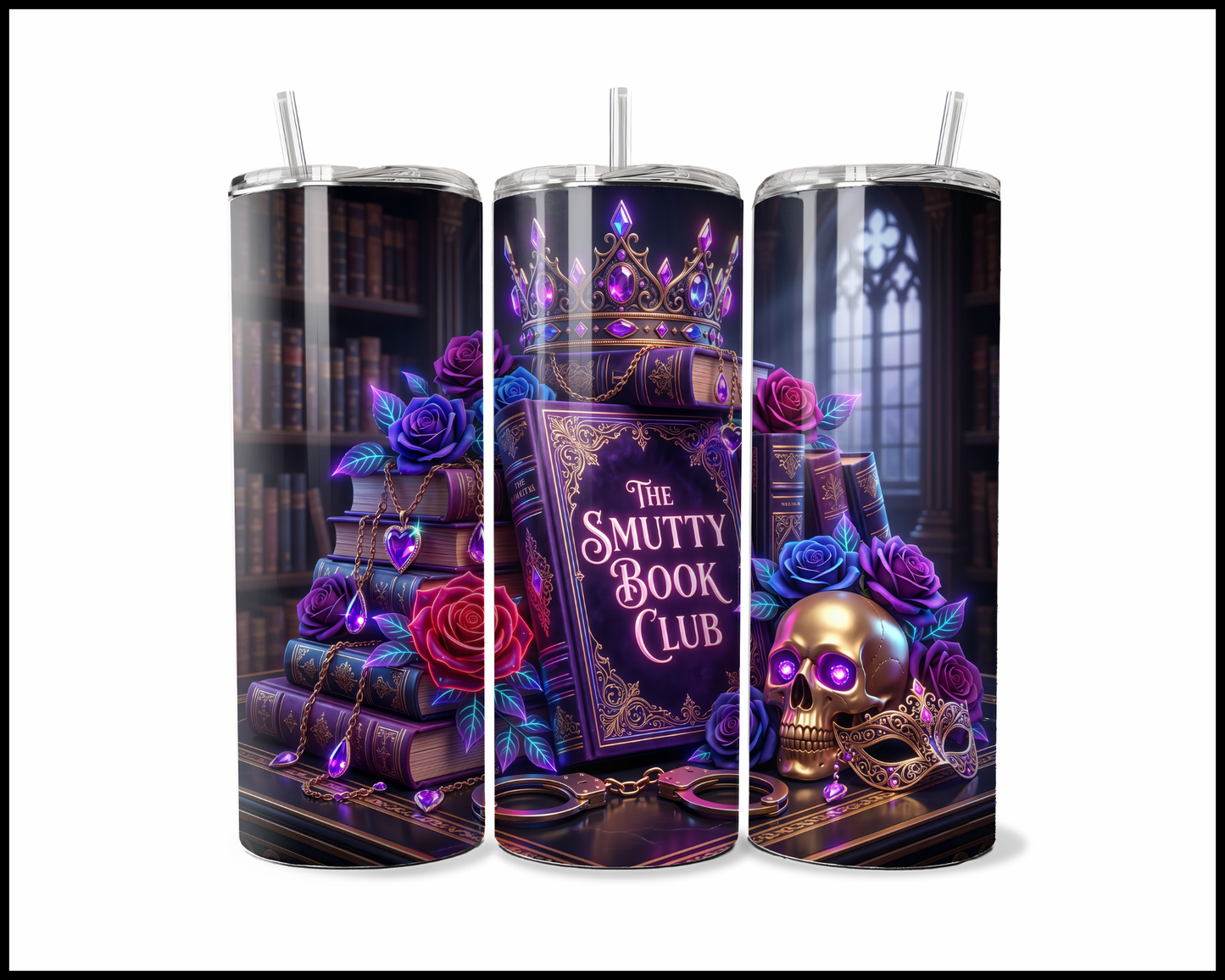 Handcuffs & Hardbacks Tumbler (4775)
