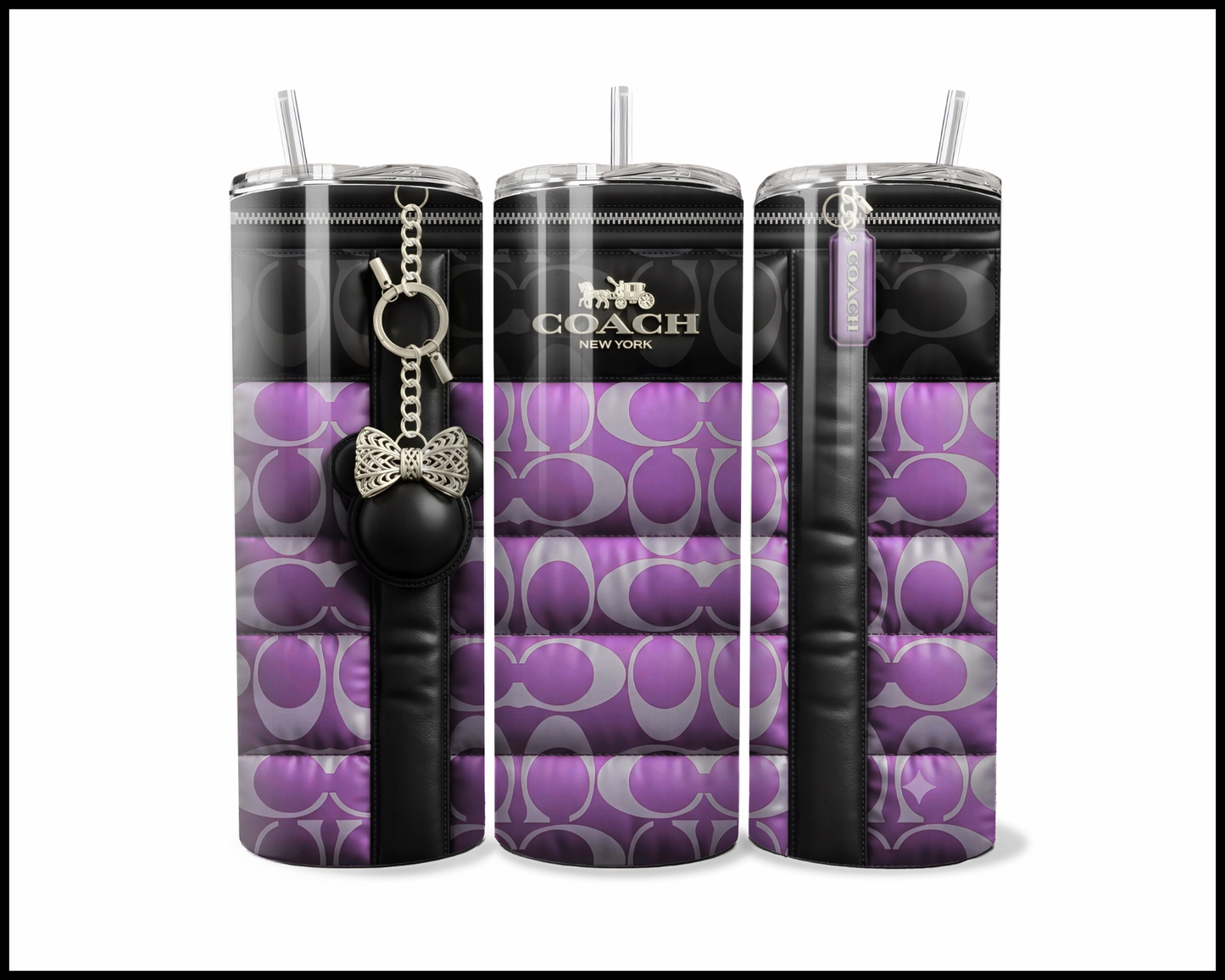 Designer Handbag Inspired Tumbler (340)