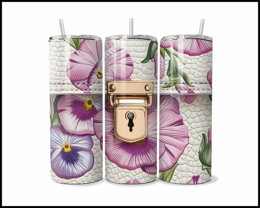 Designer Handbag Inspired Tumbler (014)